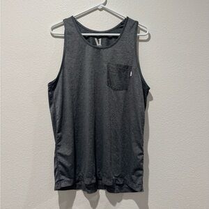 Vuori Tradewind Performance Tank Top Gray